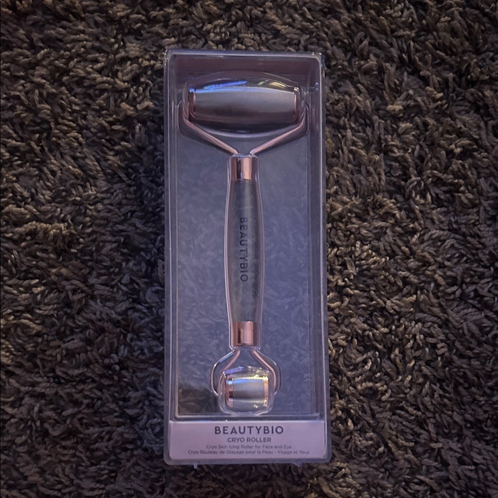 BeautyBio Cryo Roller with Rose Gold Accents